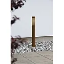 Konstsmide path light PISTOIA E27 IP54, rust dimmable