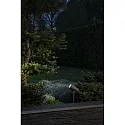 Konstsmide Armatuur met grondpen ANDRIA instelbaar IP44, antraciet, transparant 