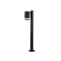 Konstsmide Padverlichting MODENA GU10 IP44, zwart, transparant
