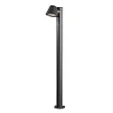 Konstsmide Padverlichting TRIESTE GU10 IP44, zwart, transparant
