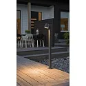 Konstsmide Padverlichting TRIESTE GU10 IP44, zwart, transparant