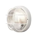 Konstsmide Outdoor wall or ceiling luminaire MANTOVA, E27 max. 40W, white, plastic
