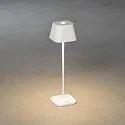 Konstsmide cover CAPRI dimmable IP54, white dimmable