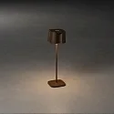 battery table lamp NICE  square, CCT Switch, dimmable IP54, rust dimmable
