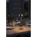battery table lamp NICE  square, CCT Switch, dimmable IP54, rust dimmable