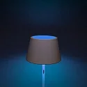 Konstsmide Vloerlamp op batterijen PROMEZIA up down, CCT Switch, dimbaar, RGBW, instelbaar IP54, wit dimbaar