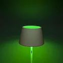 Konstsmide Vloerlamp op batterijen PROMEZIA up down, CCT Switch, dimbaar, RGBW, instelbaar IP54, wit dimbaar