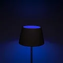 Konstsmide battery floor lamp POMEZIA IP54, black dimmable