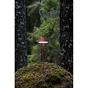Konstsmide battery table lamp LYON with USB connection, CCT Switch, RGB, with touch dimmer IP54, terracotta dimmable