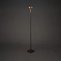 Konstsmide Vloerlamp op batterijen NICE hoekig, met USB-aansluiting, CCT Switch, met aanraakdimmer IP54, roest dimbaar