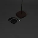 Konstsmide Vloerlamp op batterijen NICE hoekig, met USB-aansluiting, CCT Switch, met aanraakdimmer IP54, roest dimbaar