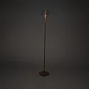 Konstsmide Vloerlamp op batterijen NICE hoekig, met USB-aansluiting, CCT Switch, met aanraakdimmer IP54, roest dimbaar
