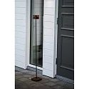 Konstsmide Vloerlamp op batterijen NICE hoekig, met USB-aansluiting, CCT Switch, met aanraakdimmer IP54, roest dimbaar