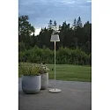 Konstsmide Vloerlamp op batterijen POMEZIA MEDIUM USB IP54, wit dimbaar