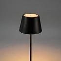 Konstsmide battery floor lamp POMEZIA MEDIUM USB IP54, black dimmable