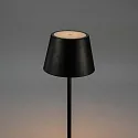 Konstsmide battery floor lamp POMEZIA MEDIUM USB IP54, black dimmable