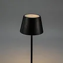 Konstsmide battery floor lamp POMEZIA MEDIUM USB IP54, black dimmable