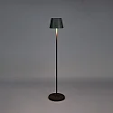 Konstsmide battery floor lamp POMEZIA MEDIUM USB IP54, black dimmable