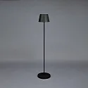 Konstsmide battery floor lamp POMEZIA MEDIUM USB IP54, black dimmable