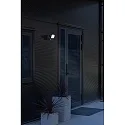 Konstsmide Wandarmatuur voor buitenshuis SMARTLIGHT SMALL met bewegingsmelder, met camera IP54, zwart dimbaar