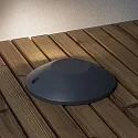 Konstsmide Buitenspot HIGH POWER 1-voudig, plat IP65, antraciet 