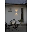 Wandarmatuur voor buitenshuis CHIERI IP54, wit 