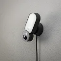 Konstsmide Wandarmatuur voor buitenshuis SMARTLIGHT 12V met camera IP54, zwart dimbaar
