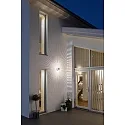Konstsmide Wandarmatuur voor buitenshuis MONZA rond IP54, aluminium 