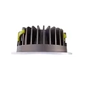  Plafondinbouwarmatuur COB 210 rond, spanningsconstante IP20, wit