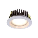  Plafondinbouwarmatuur COB 210 rond, spanningsconstante IP20, wit