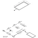 Hera Onderbouwarmatuur DYNAMIC LED SKY plat, Tunable White IP20, opaal, zwart dimbaar 6W 255lm 2700-5000K CRI 90-100 21cm