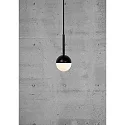 Nordlux Pendelarmatuur CONTINA G9 IP20, mat, zwart, wit dimbaar
