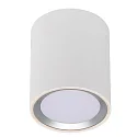 Nordlux Plafondarmatuur FALLON LONG cilindrisch IP20, wit dimbaar