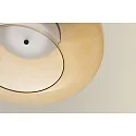 LEDS C4 Pendelarmatuur PLAT SURFACE (PHASE) met lampenkap, CCT Switch, instelbaar, met diffuser IP20, zwart dimbaar