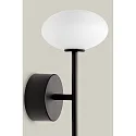LEDS C4 Badkamerarmatuur BLOOM schakelbaar IP44, zwart