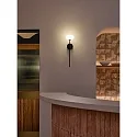 LEDS C4 Badkamerarmatuur BLOOM schakelbaar IP44, zwart
