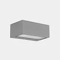 Wandarmatuur voor buitenshuis NEMESIS LED -  7x17CM up down, klein, schakelbaar IP65, grijs 