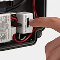 LEDS C4 Wand- en plafondarmatuur SAM LED IP66, dimbaar