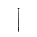 LEDS C4 Armatuur met grondpen INVISIBLE ADJUSTABLE met stekker, instelbaar, kantelbaar, on/off IP54, zwart 