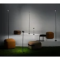 LEDS C4 Armatuur met grondpen INVISIBLE ADJUSTABLE met stekker, instelbaar, kantelbaar, on/off IP54, zwart 