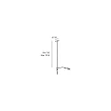 LEDS C4 Armatuur met grondpen INVISIBLE ADJUSTABLE met stekker, instelbaar, kantelbaar, on/off IP54, zwart 
