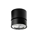 LEDS C4 Spot KIVA SURFACE 95MM PHASE CUT 3-polig, instelbaar, UGR < 19 IP20, zwart dimbaar