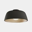 wall and ceiling luminaire MISO Ø 433MM E27 IP20, black matt dimmable
