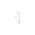 LEDS C4 Padverlichting INVISIBLE LED IP54, zwart dimbaar
