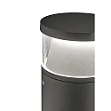 bollard lamp DAN cylindrical, long, CCT Switch, adjustable IP66, anthracite 
