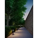 bollard lamp DAN cylindrical, long, CCT Switch, adjustable IP66, anthracite 