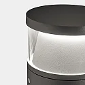 LEDS C4 Sokkelarmatuur DAN cilindrisch, kort, CCT Switch, instelbaar IP66, antraciet 