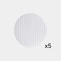 Filter set van 5