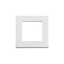 mounting frame CLICK square, mechanical, white