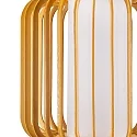 LEDS C4 Staande lamp VIVA E27 IP20, hout licht, zwart